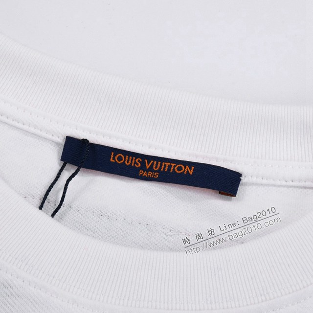 Louisvuitton路易威登Lv專門店2023SS新款刺繡T恤 男女同款 tzy2817